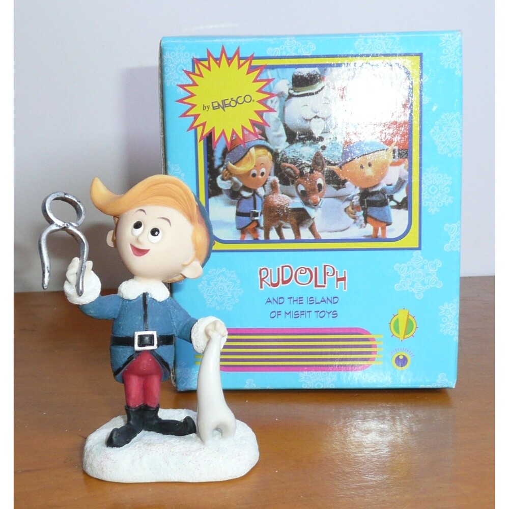 Rudolph And The Island Of Misfit Toys "Hermey Dentist" Figurine #725056 Enesco